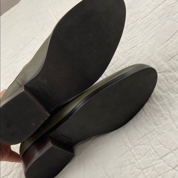 Cole Haan Olive Ankle Boots - Picture 4 of 11